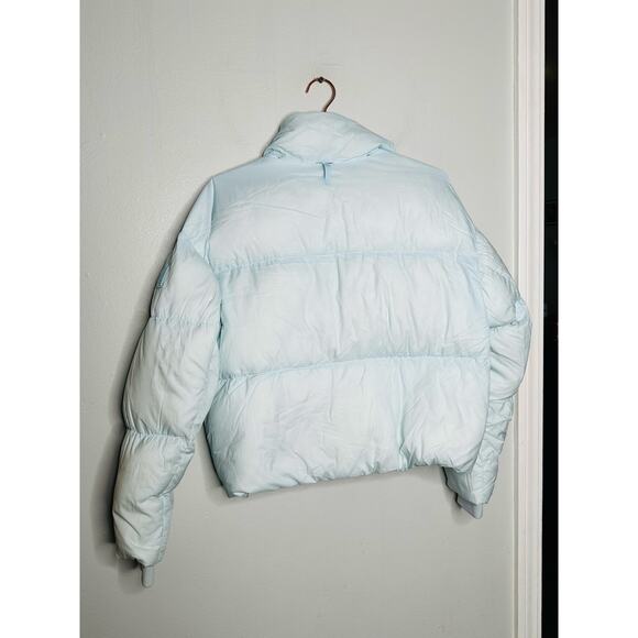 MACKAGE Women's Tessy Light Blue Drawcord Hem Pockets Duck Down Jacket Size XS - Picture 5 of 10